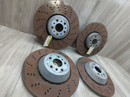 2020-2024 BMW X3 F97 Front Rear Left Right Brake Disc Rotors SET 8054825