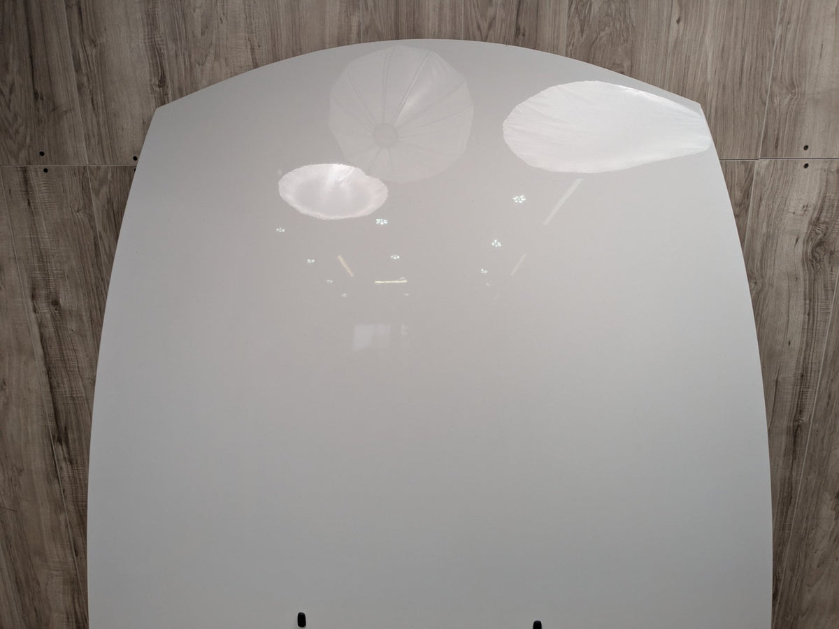 03-08 OEM BMW E85 E86 Z4 Front Hood Bonnet Panel Shell Assembly White 300 ALPINWEISS III (300)