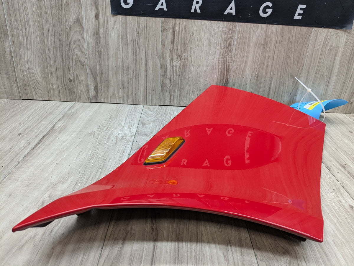 96-02 OEM BMW E36 Z3 Front Left Driver Side Fender Quarter Panel Cover Red 314 Red 314