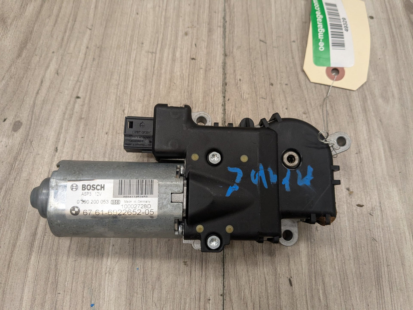 OEM BMW E53 E70 E83 X3 X5 Upper Sunroof Moon Roof Motor Unit