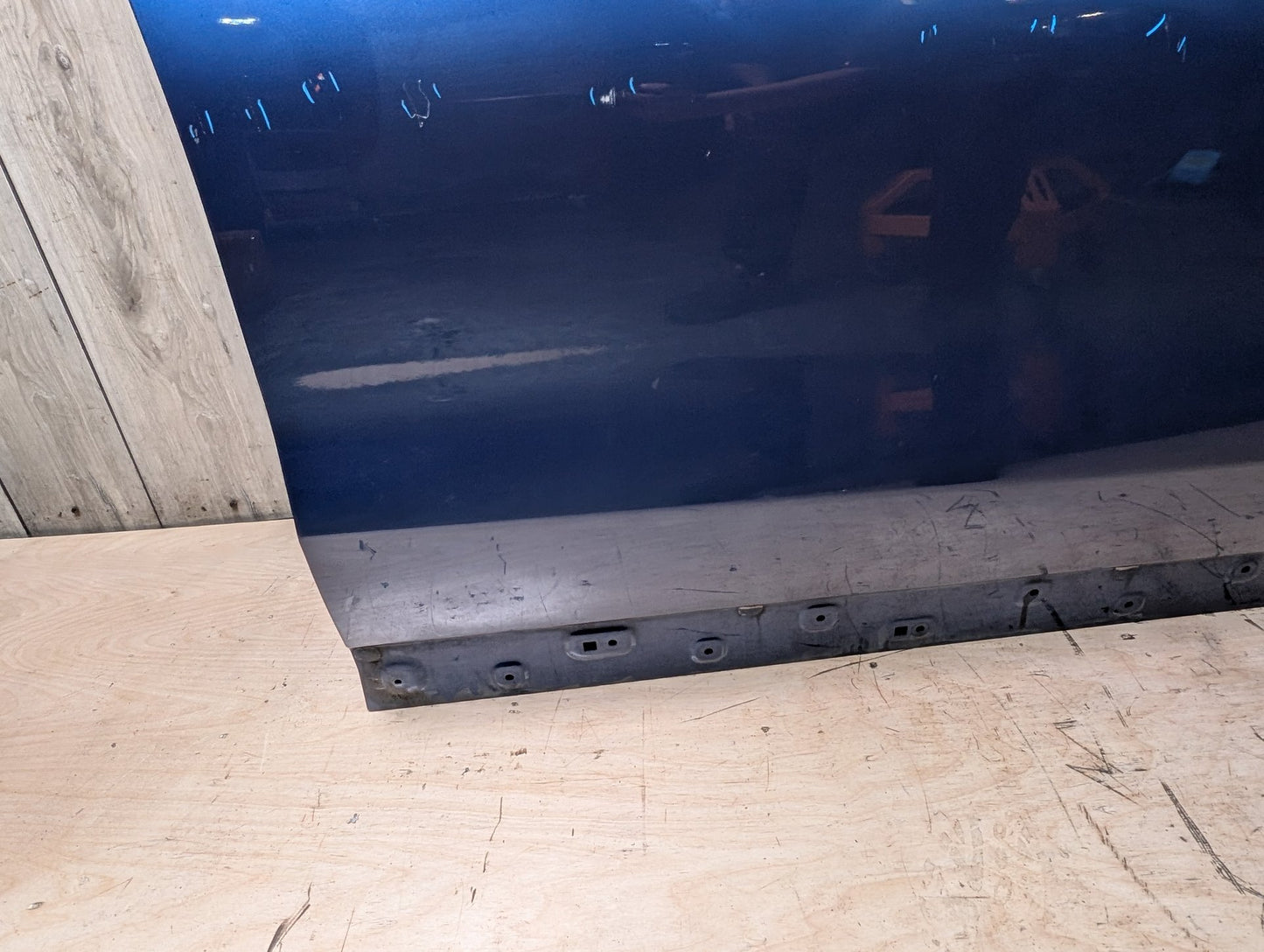 18-24 OEM BMW F97 G01 X3 X3M Front Right Passenger Door Shell Panel Blue C1M