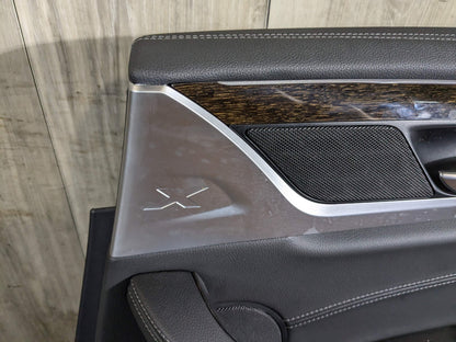 2019 BMW X3 G01 Rear Right Passenger Interior Door Panel Card 6844752 OEM BMW G01 X3 REAR Right Passenger Interior Door Panel Card Trim Cover Black OEM