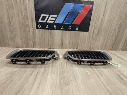 OEM BMW F30 F31 328 330 335 340 Front Left Right Upper Bumper Kidney Grilles SET