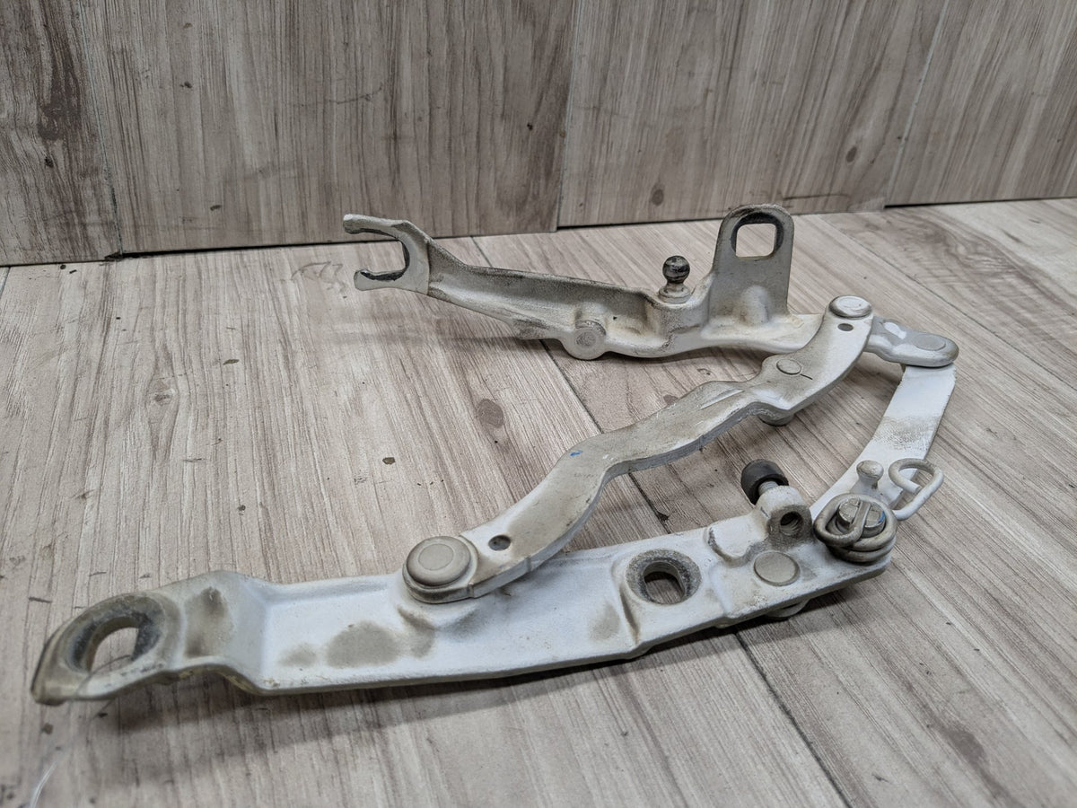 03-08 OEM BMW E85 Z4 Rear Left Right Trunk Lid Hinges PAIR White 300