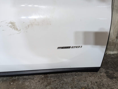 *16-22 OEM BMW F48 X1 Front Right Passenger Side Door Shell Panel White 300 White Alpinweiß Iii (300)