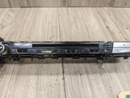 16-19 OEM BMW G12 Main AC Switch Control Panel Radio Media CERAMIC Buttons