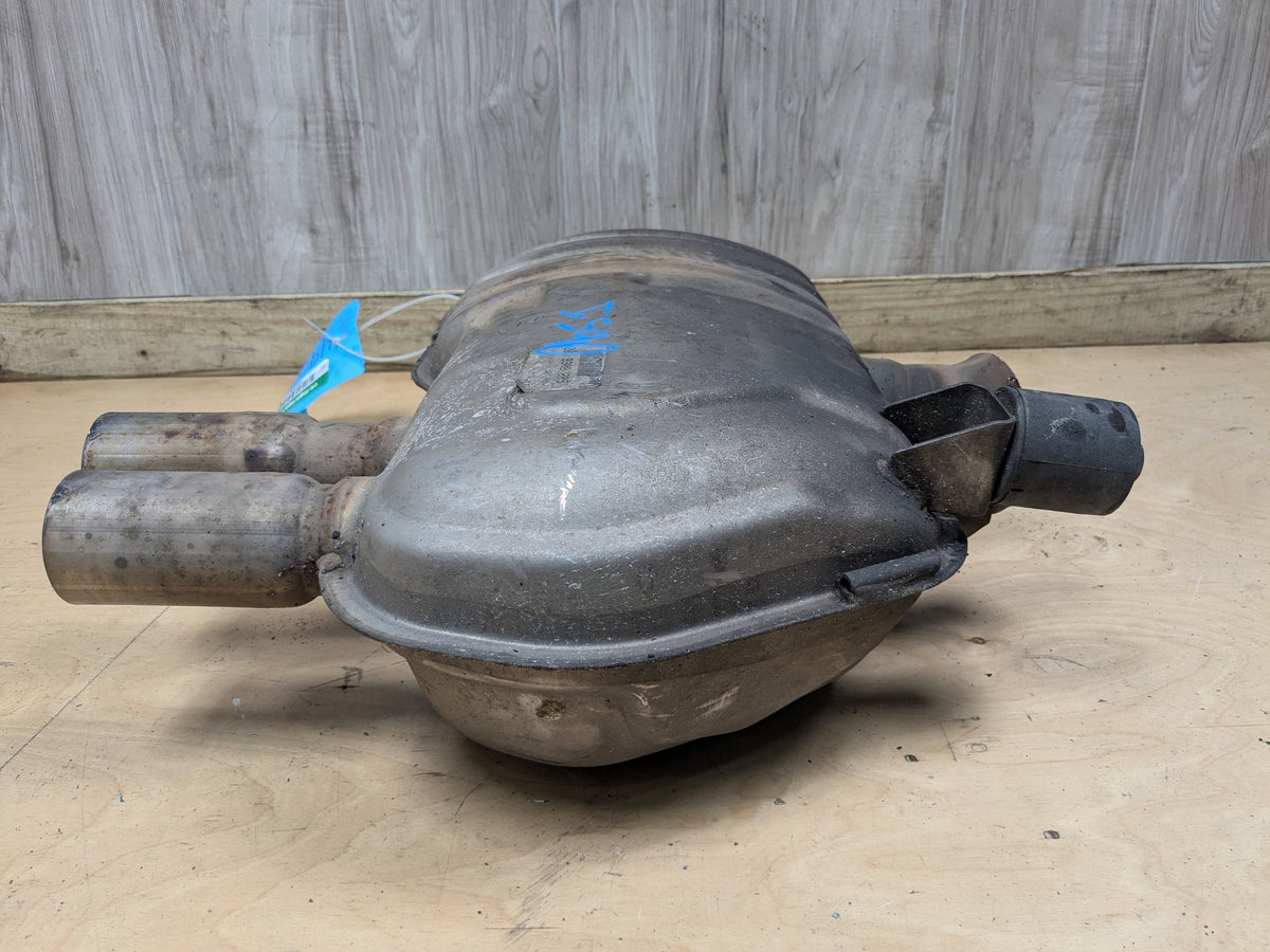 06-08 OEM BMW E85 E86 Z4 Engine N52 Rear Exhaust Flap Muffler Silencer
