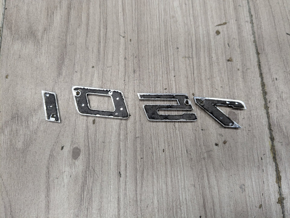 16-22 OEM BMW G11 G12 750i Front Fender 750i Liftgate Trunk Lid Badge/ Letters