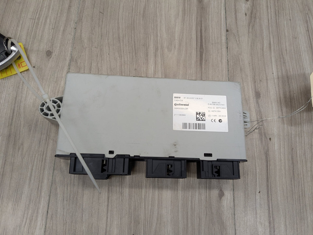 2012 BMW 750 F02 CAS Comfort Car Access System Module 9257036 OEM BMW F01 F02 F07 F10 F25 F26 CAS4 Comfort Access Control Unit Module OEM