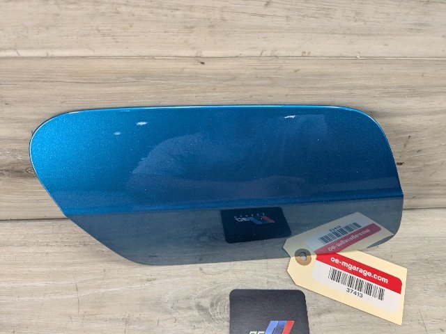 20-24 OEM BMW F44 228 M235 Rear Fuel Gas Tank Flap Filler Lid Cover Cap Blue C1G