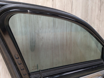 10-16 OEM Mercedes W212 E350 E400 E550 Front Left Driver Door Shell Panel Black 197 (Obsidian black- Metallic finish)