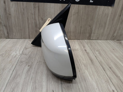 14-18 OEM BMW F15 X5 Left Driver Mirror Auto Dip Heated Shadow Line White