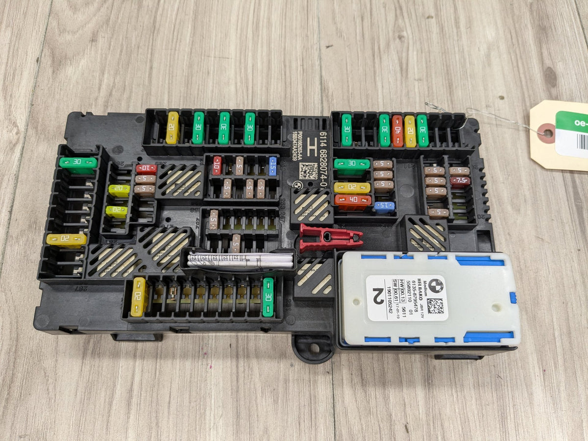 OEM BMW G01 X3 G02 X4 Rear Battery Power Distribution Fuse Relay Junction Box