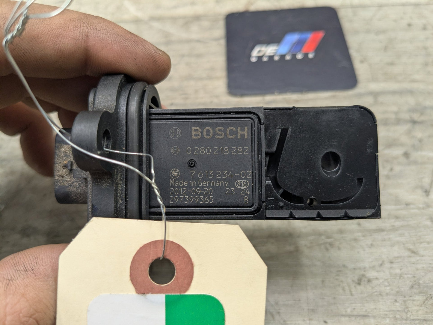 OEM BMW F10 F13 F15 F85 F86 X5 M6 Engine N63 S63 MAF Mass Air Flow Sensor Meter