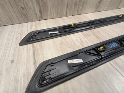 16-20 OEM BMW F22 F87 M2 Front Left Right Door Sills Scuff Plate Trim M SPORT