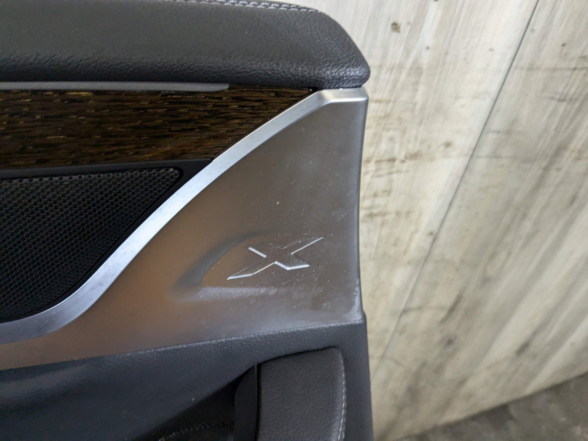2019 BMW X3 G01 Rear Left Driver Interior Door Panel Card 6844752 OEM BMW G01 X3 REAR Left Driver SIde Interior Door Panel Card Trim Cover Black OEM