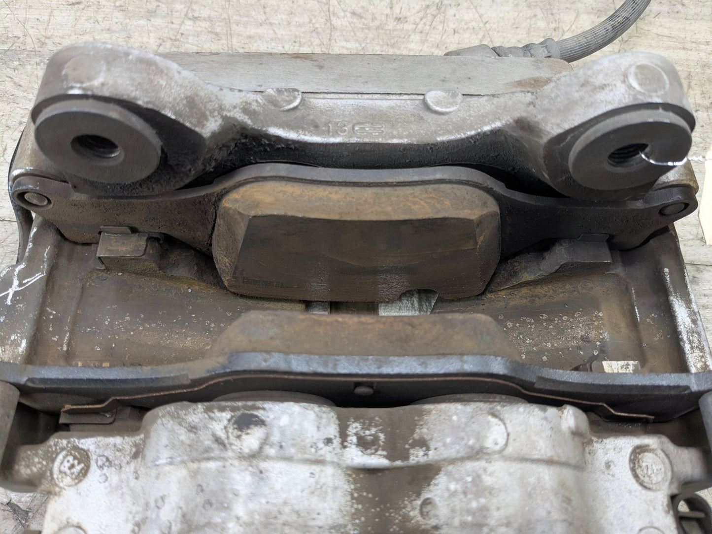 17-20 OEM BMW G11 G12 G30 540 740 750 Front Left Driver Brake Caliper Gray