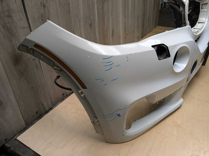 NOTE* 14-18 OEM BMW F15 X5 Front Bumper Cover Panel White 300 White ALPINWEISS III (300)
