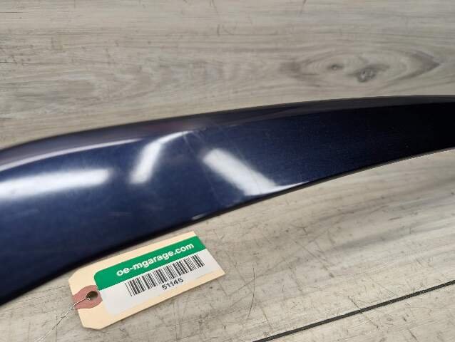 10-17 OEM Mercedes W207 E350 E400 E550 Rear Trunk Molding Spoiler Wing Blue