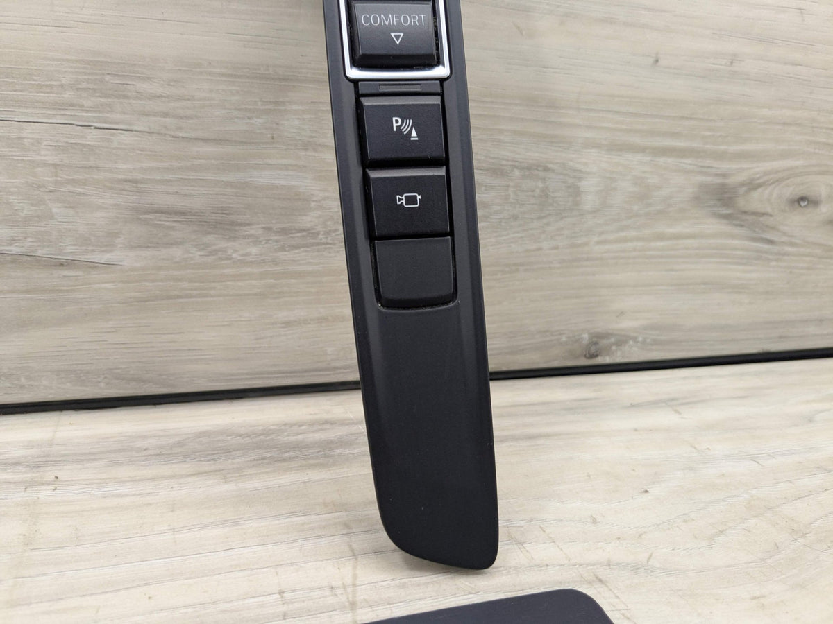 14-19 OEM BMW F15 F16 X5 X6 Center Console Traction Control Switch Panel Black
