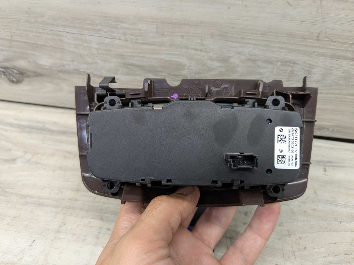 OEM BMW F15 F16 F85 F86 X5 X6 Headlight Switch Control Panel Light Module WINE