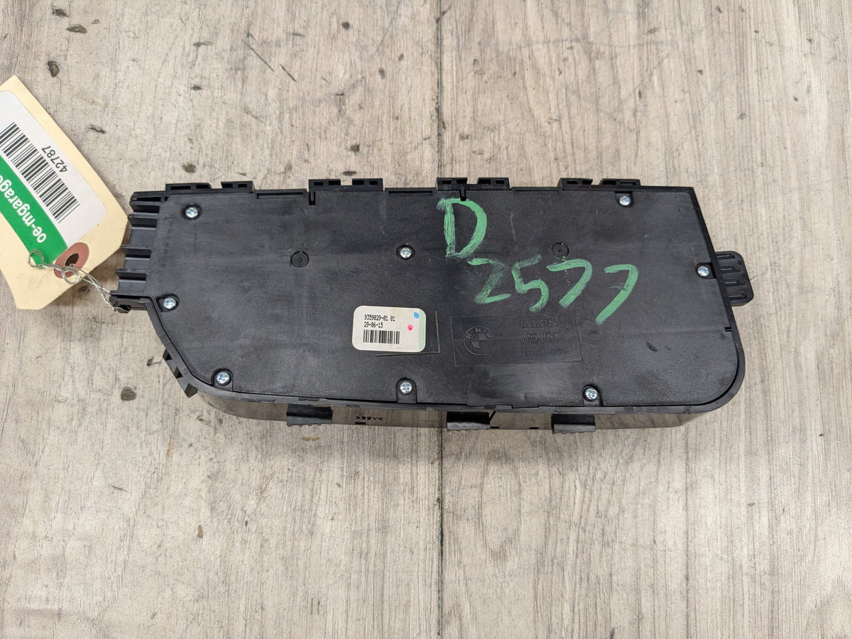 OEM BMW F22 F25 F30 F32 F36 F48 X1 Front Left Driver Adjust Memory Seat Switch
