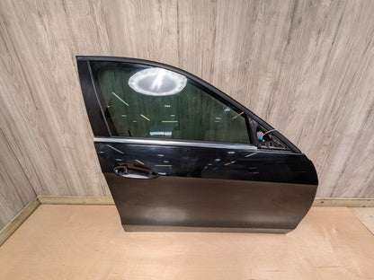 OEM Mercedes W212 E350 E400 E550 Front Right Passenger Door Shell Panel Black 197 (Obsidian black- Metallic finish)