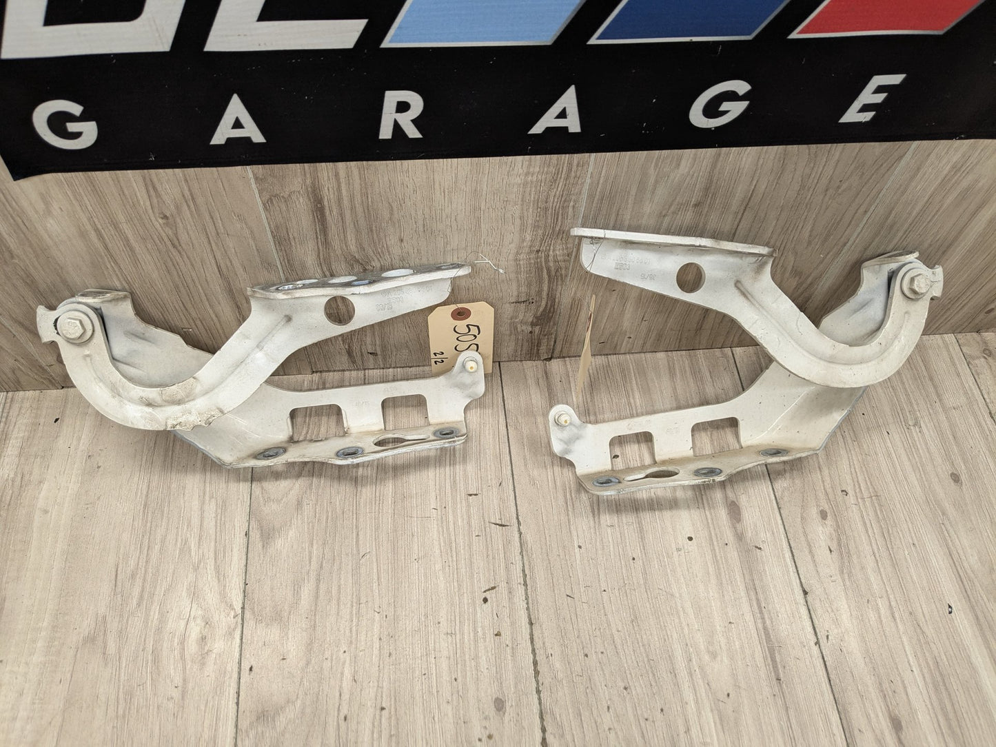 2015-2021 Mercedes-Benz C43 W205 Hood Bonnet Hinges SET A2058805501 OEM