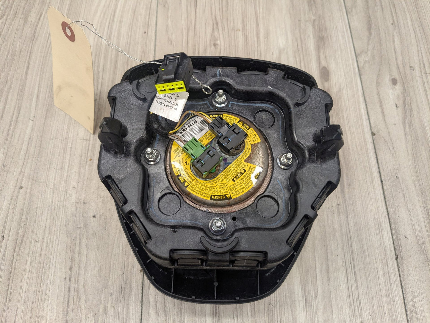 14-19 OEM BMW F15 F16 X5 X6 Front Driver Steering Wheel Airbag Air Bag Black