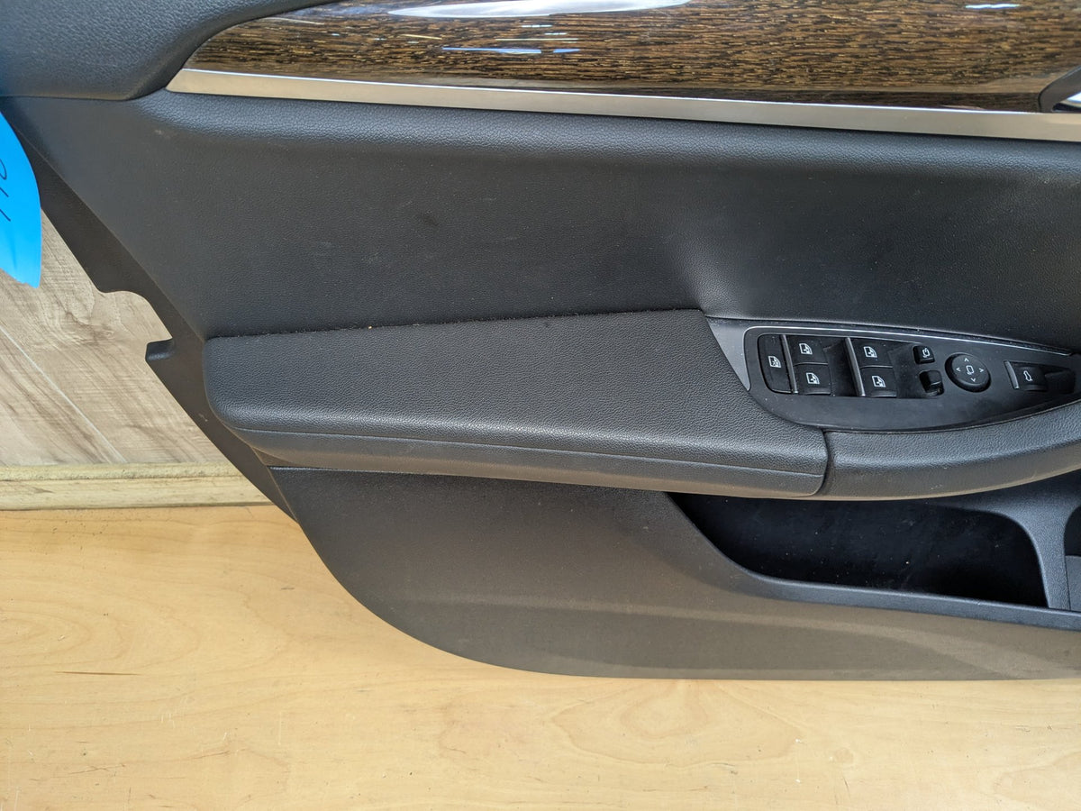 2019 BMW X3 G01 Front Left Driver Interior Door Panel Card 7410281 18-23 OEM BMW G01 X3 FRONT LEFT DRIVER Side Door Panel Card Trim Cover Black OEM