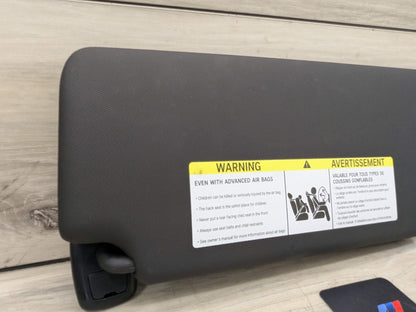 2022 BMW M340i G20 Front Left Driver Sun Visor 8092727 19-24 OEM BMW G20 G80 330 M340 M3 Left Driver Side Interior Sun Visor Black