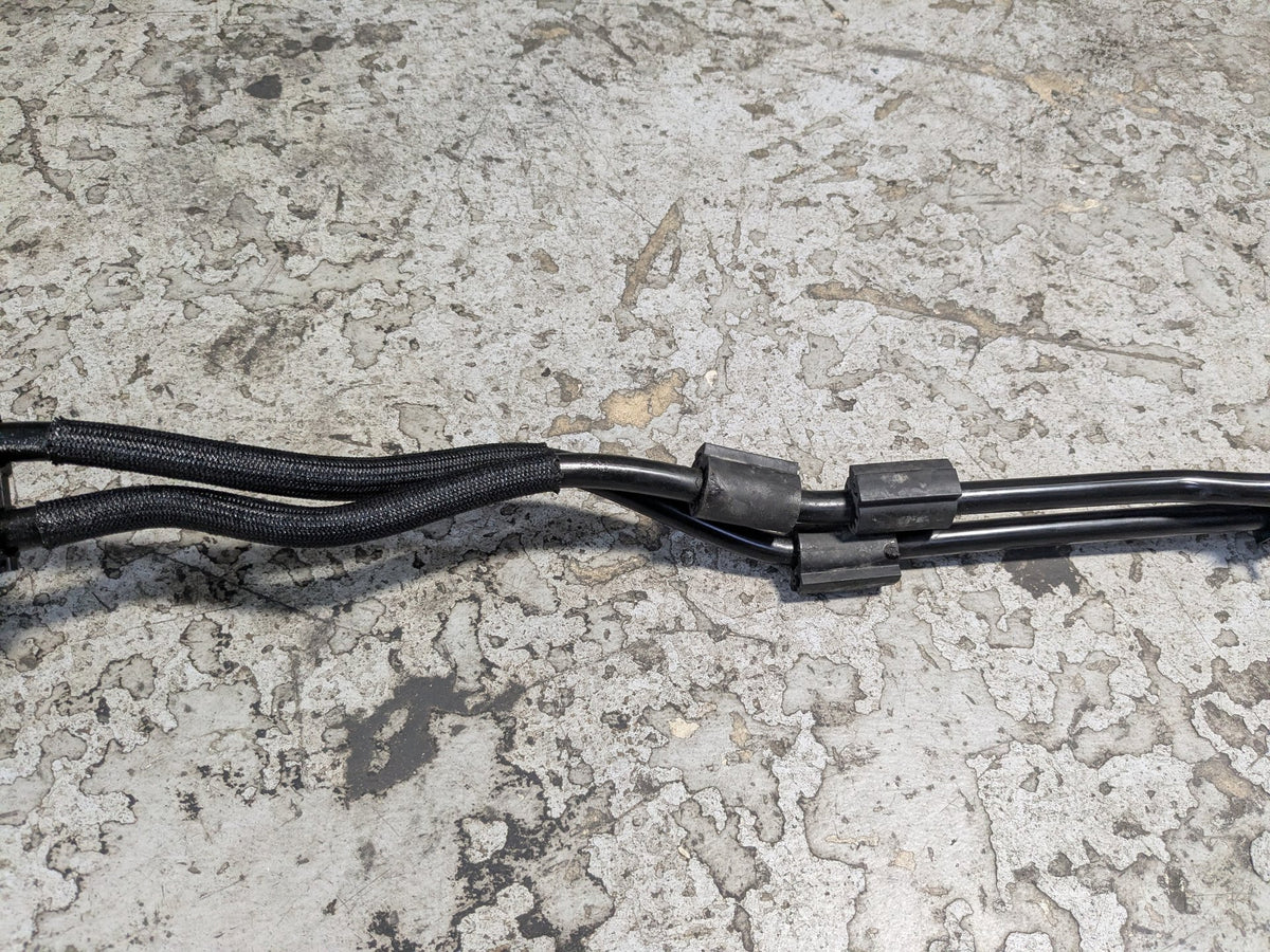 14-19 OEM BMW F16 F15 X5 X6 N55 AWD Transmission Oil Cooler Hose Tube Pipe SET