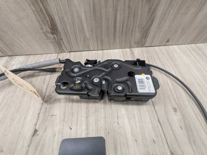 2017 BMW 740i G12 Liftgate Trunk Lid Liftgate Lock Latch Actuators SET 7357097 16-22 OEM BMW G11 G12 740 750 M760 Trunk Lid Power Lock Drive Actuator