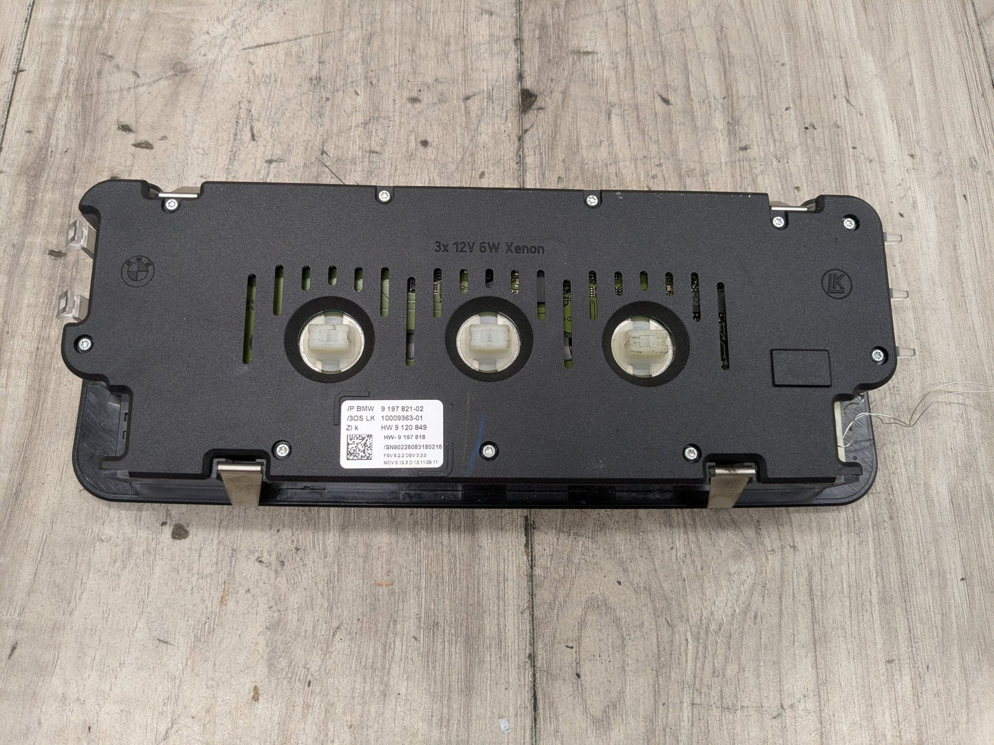 07-13 OEM BMW E88 E93 E89 135 328 335 Z4 M3 Roof Console Dome Light SOS Switch