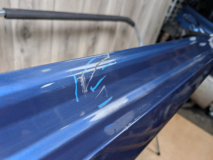 18-24 BMW G01 G02 F97 X3 X4 M Sport Right Passenger Rocker Panel Blue C1M