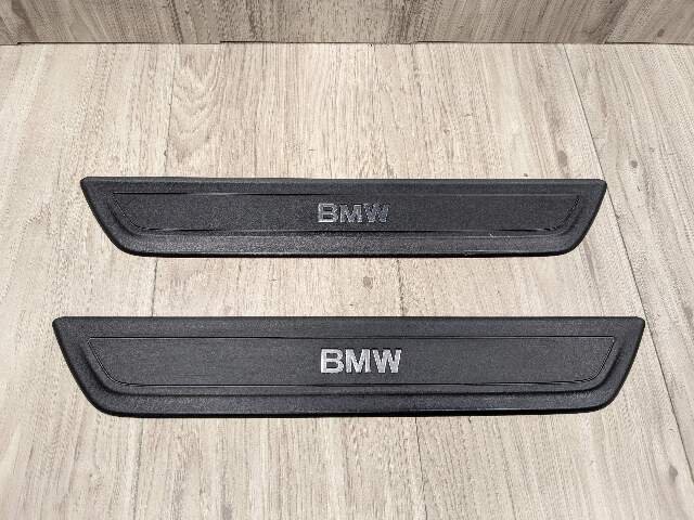 OEM BMW F25 F26 X3 X4 Front Left Right Door Sill Cover Trim Kick Plates SET