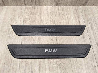 OEM BMW F25 F26 X3 X4 Front Left Right Door Sill Cover Trim Kick Plates SET