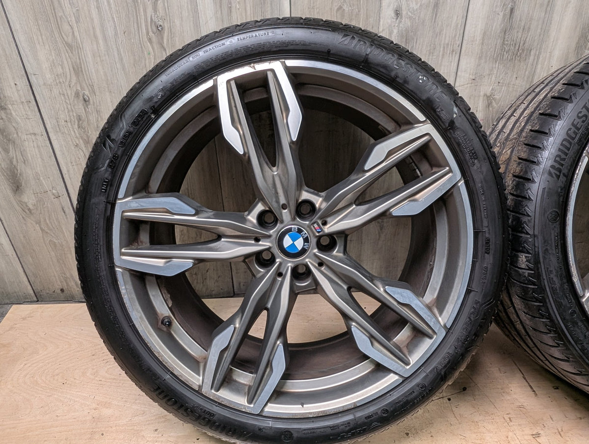 18-24 OEM BMW F97 G01 G02 X3 X4 Rims Wheels 21x9.5/8.5 ET:30/43 Style 718M SET