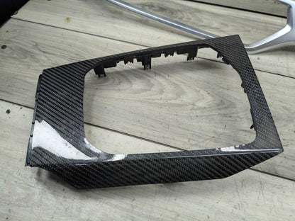 2022 BMW M4 G82 Dashboard Dash Board Panel Interior Trim 8094579 *OEM BMW PRE-LCI G80 G82 G83 CARBON FIBER Center Console Dash Interior Trim SET
