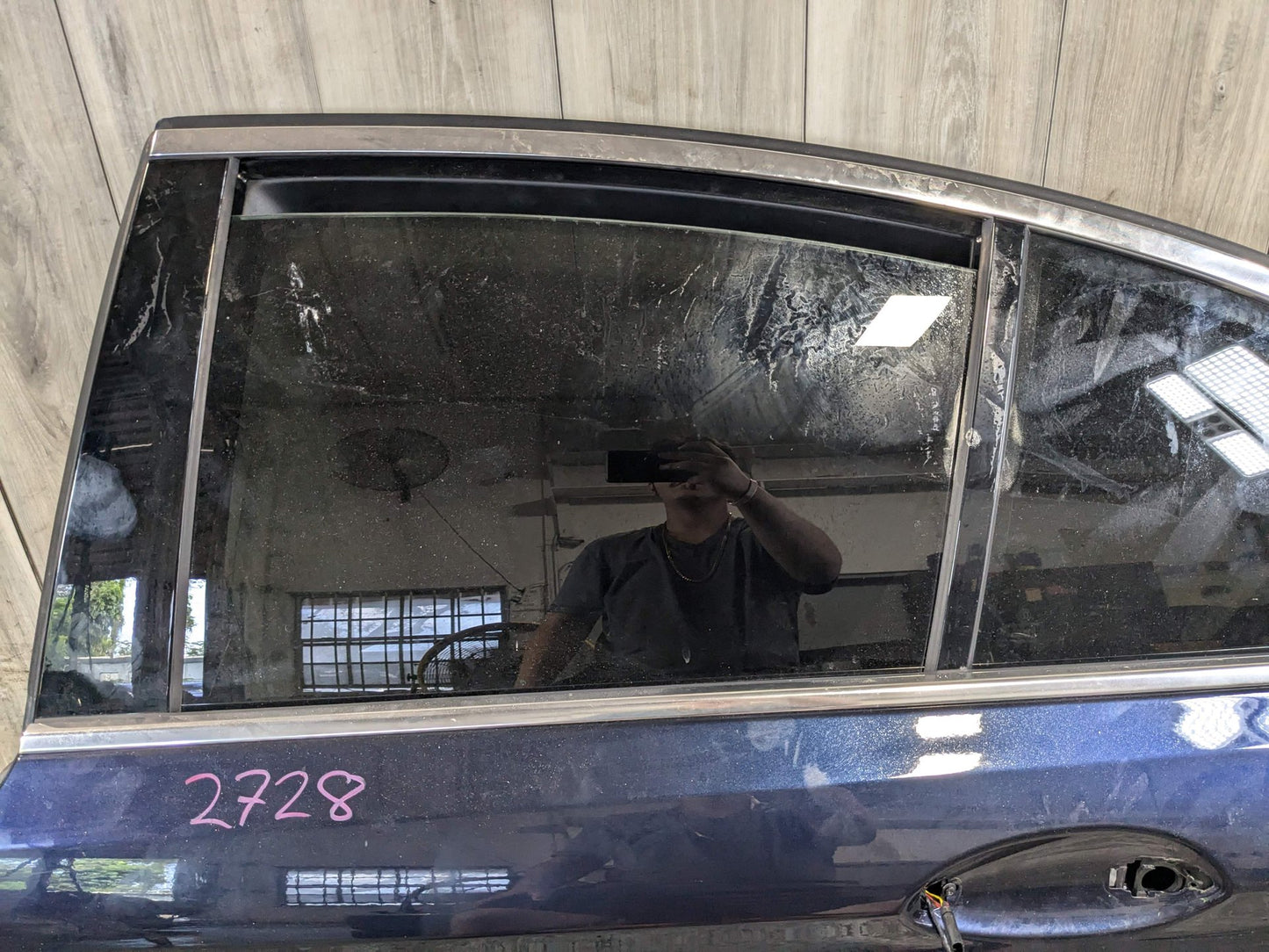 2018 BMW 540i G30- Rear Left Driver Door Shell Panel
