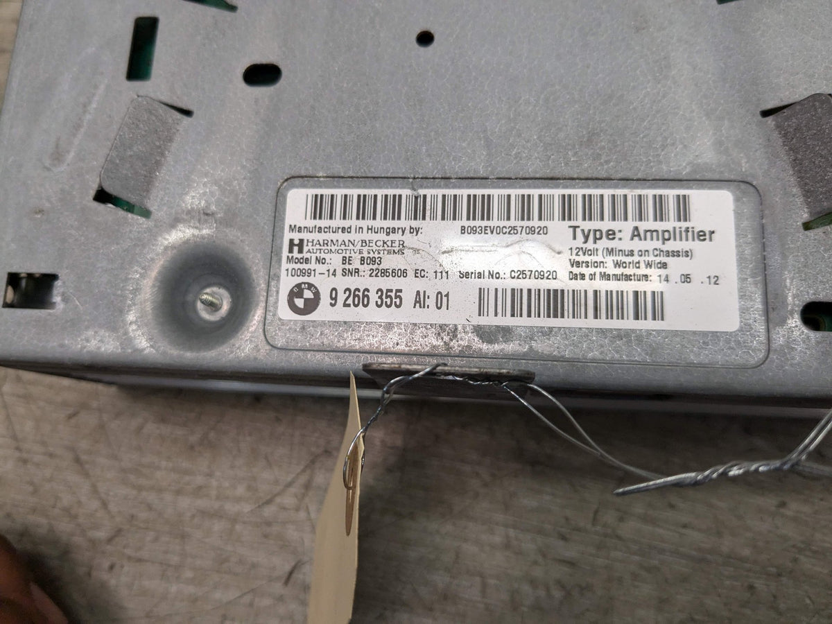 OEM BMW F10 528 535 550 M5 HiFi Stereo Audio Amplifier Amp HARMAN BECKER