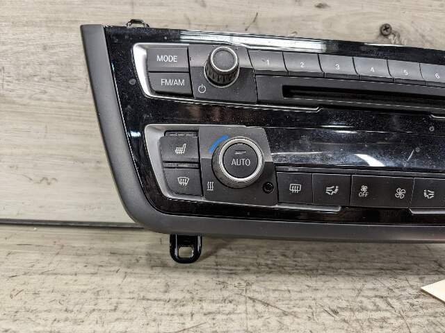 12-16 OEM BMW F22 F32 F30 F36 M4 M3 AC Heater Control Panel Radio Media Buttons