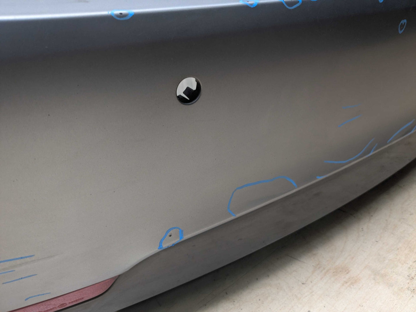 14-20 OEM BMW F36 428 430 435 440 M SPORT Rear Bumper Cover Panel Gray 490 SONDERLACKIERUNG (490)