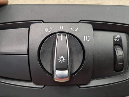 OEM BMW F15 F22 F30 F33 F80 Headlight Switch Control Panel Light Module BLACK