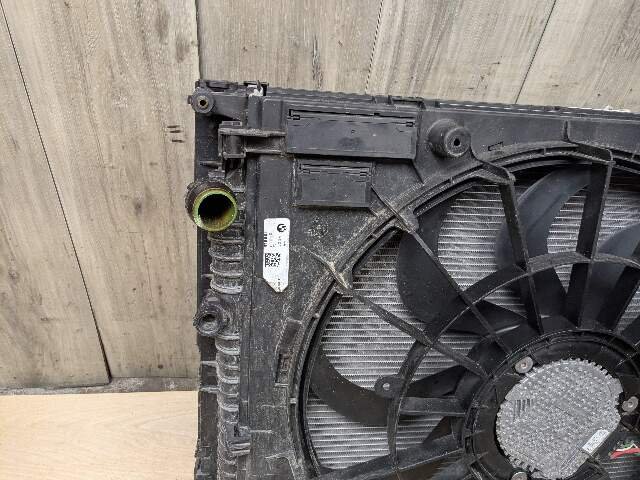 18-24 OEM BMW G01 G02 X3 X4 30i 30iX B46 Radiator Condenser Fan Shroud SET 600W