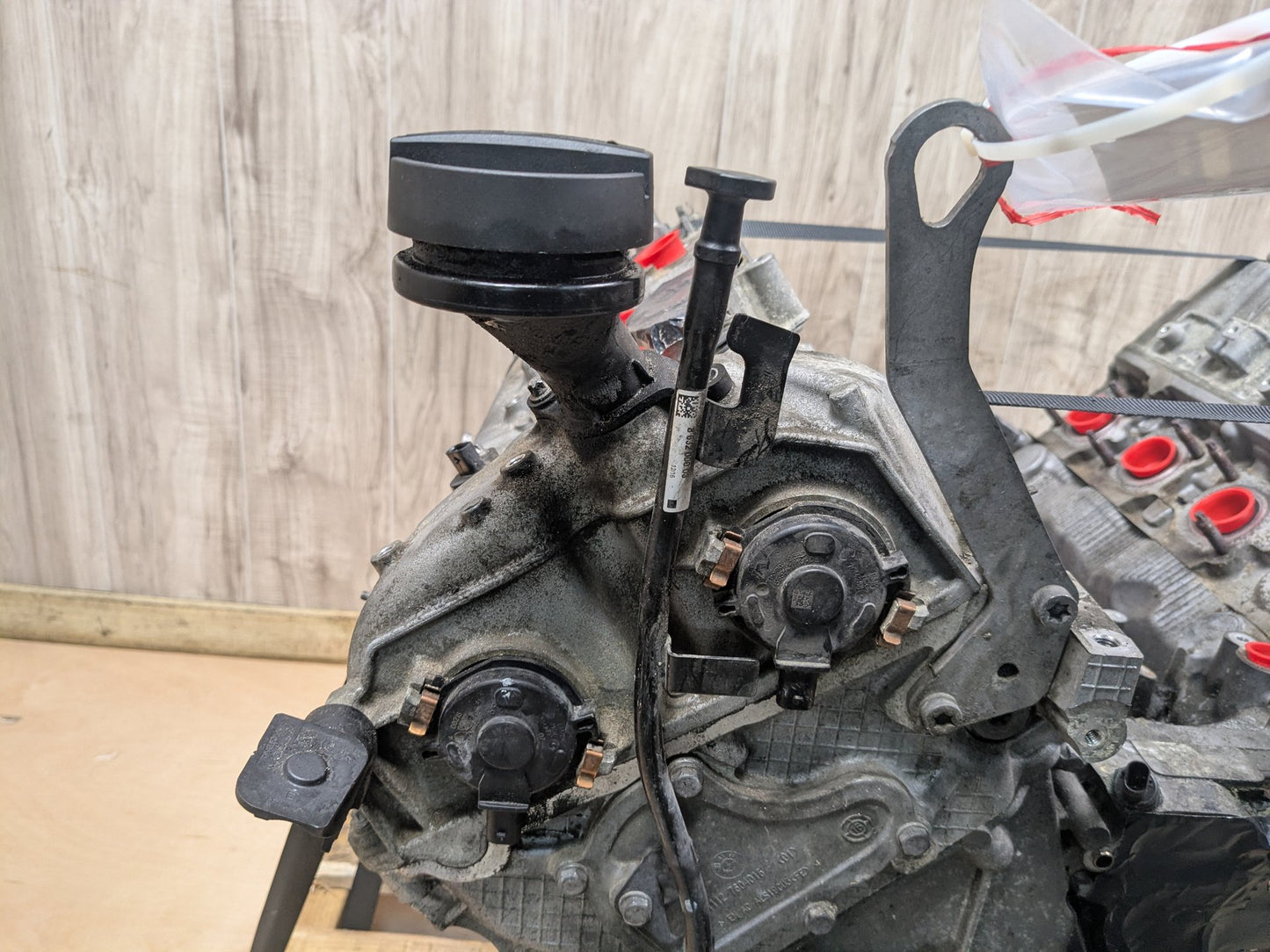 BMW G11 G12 G30 M550 750 AWD Engine Motor N63R N63B44C OEM 128k Ran!