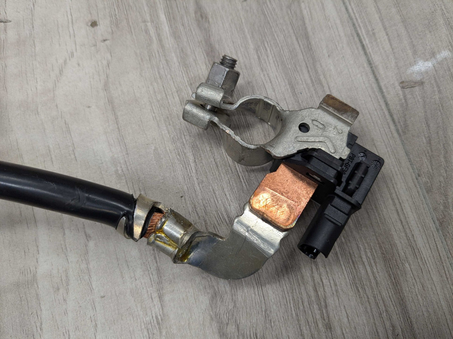 2022 BMW Z4 G29 Battery Negative IBS Wire Cable 9855909 OEM BMW G05 G07 G20 G22 G23 G26 G42 Battery Negative Cable Terminal IBS Sensor
