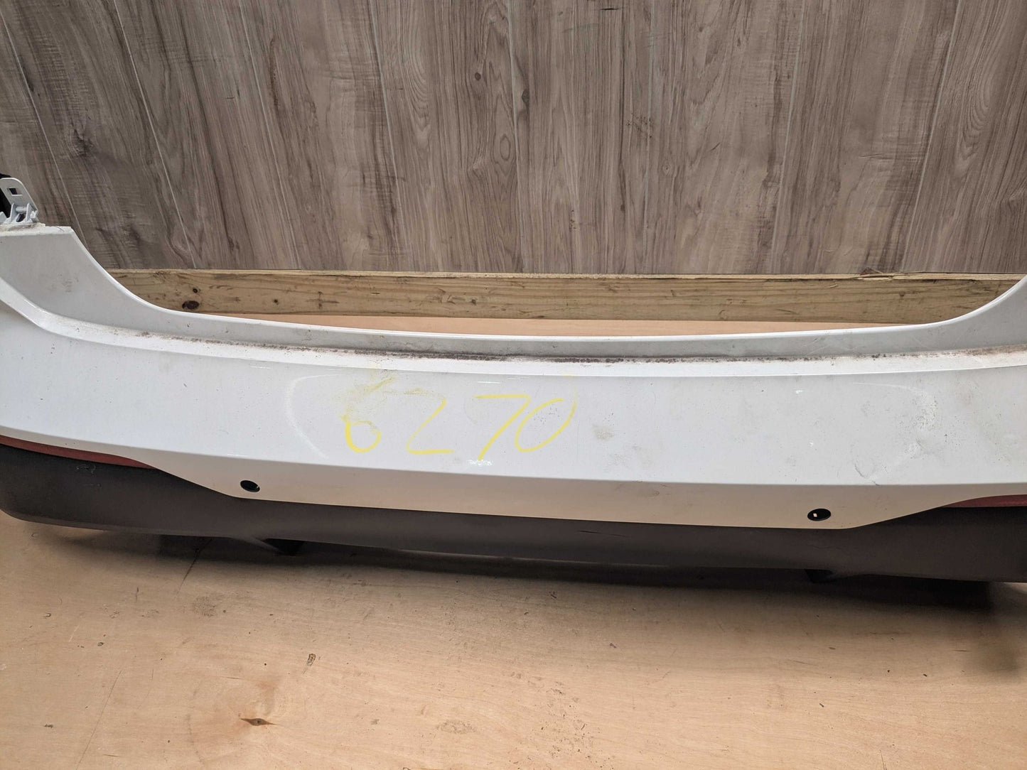 22-24 OEM BMW G42 230i 230iX B48 Rear Bumper Cover Panel w/ Diffuser White 300 ALPINWEISS III (300)
