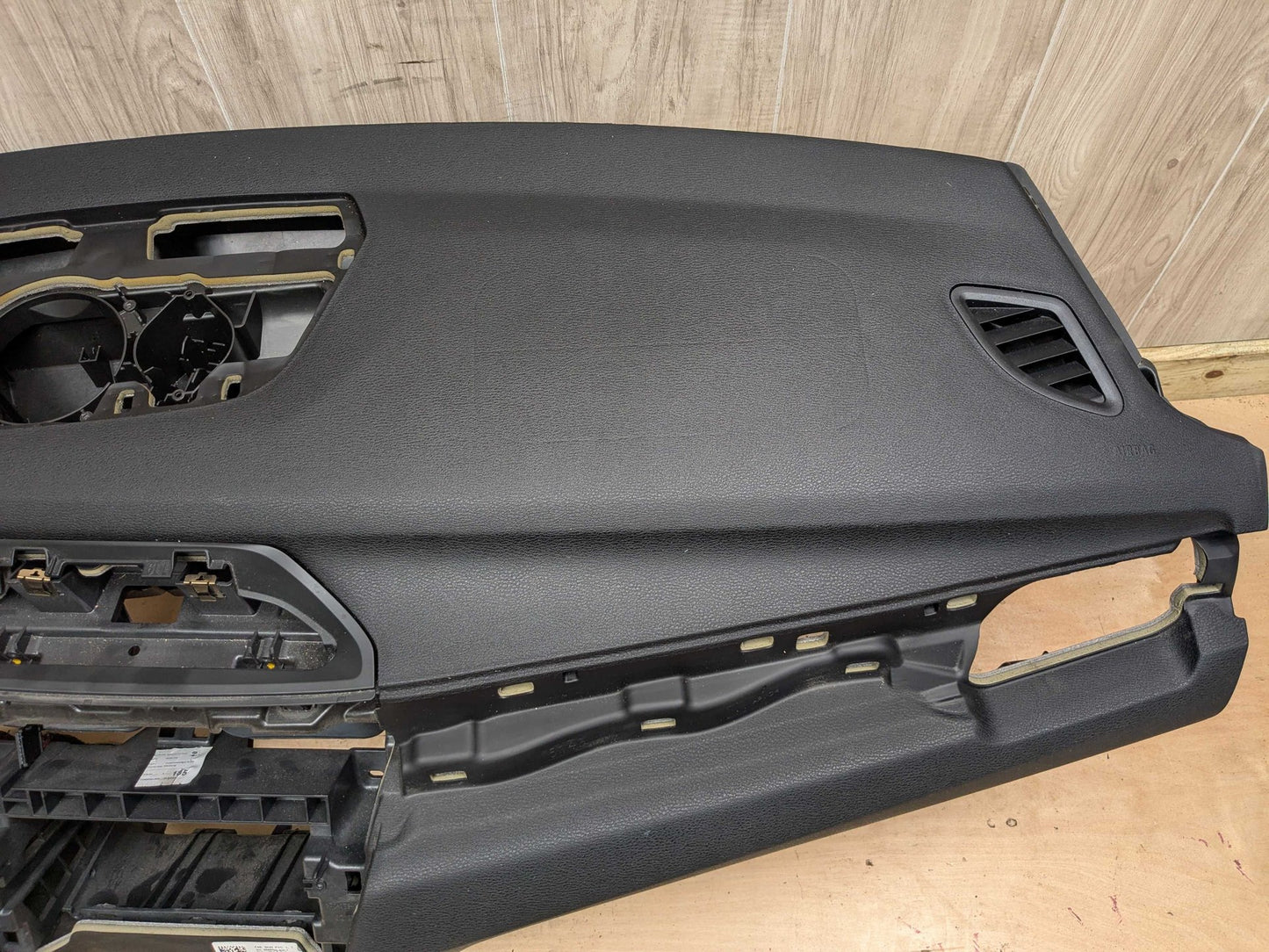 *16-23 OEM BMW F39 F48 X1 X2 Dashboard Cover Trim Dash Panel BLACK/BLACK