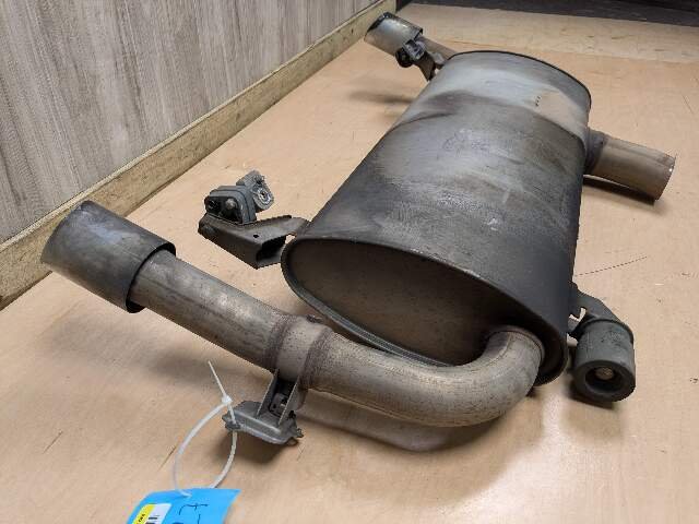 18-21 OEM BMW G01 X3 30i 30iX Engine B46 Rear Muffler Exhaust System w/ Tips
